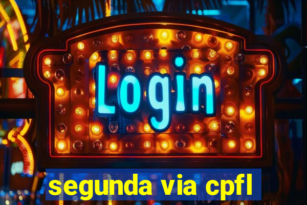 segunda via cpfl